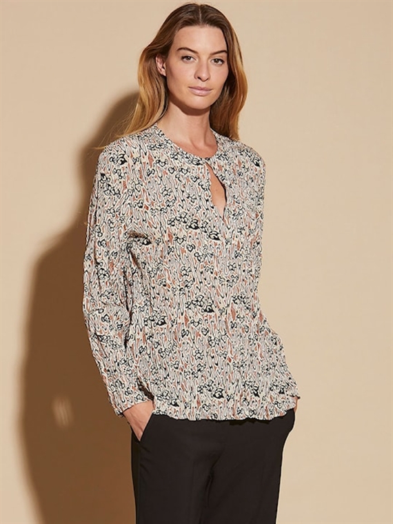 Heartmade Mersol Bluse, Dark Honey